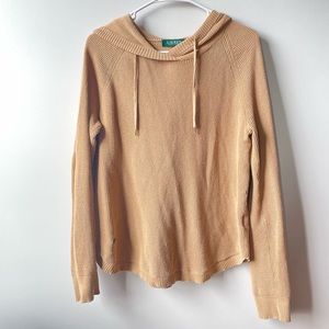 Ralph Lauren Tan Sweater Hoodie Sweatshirt